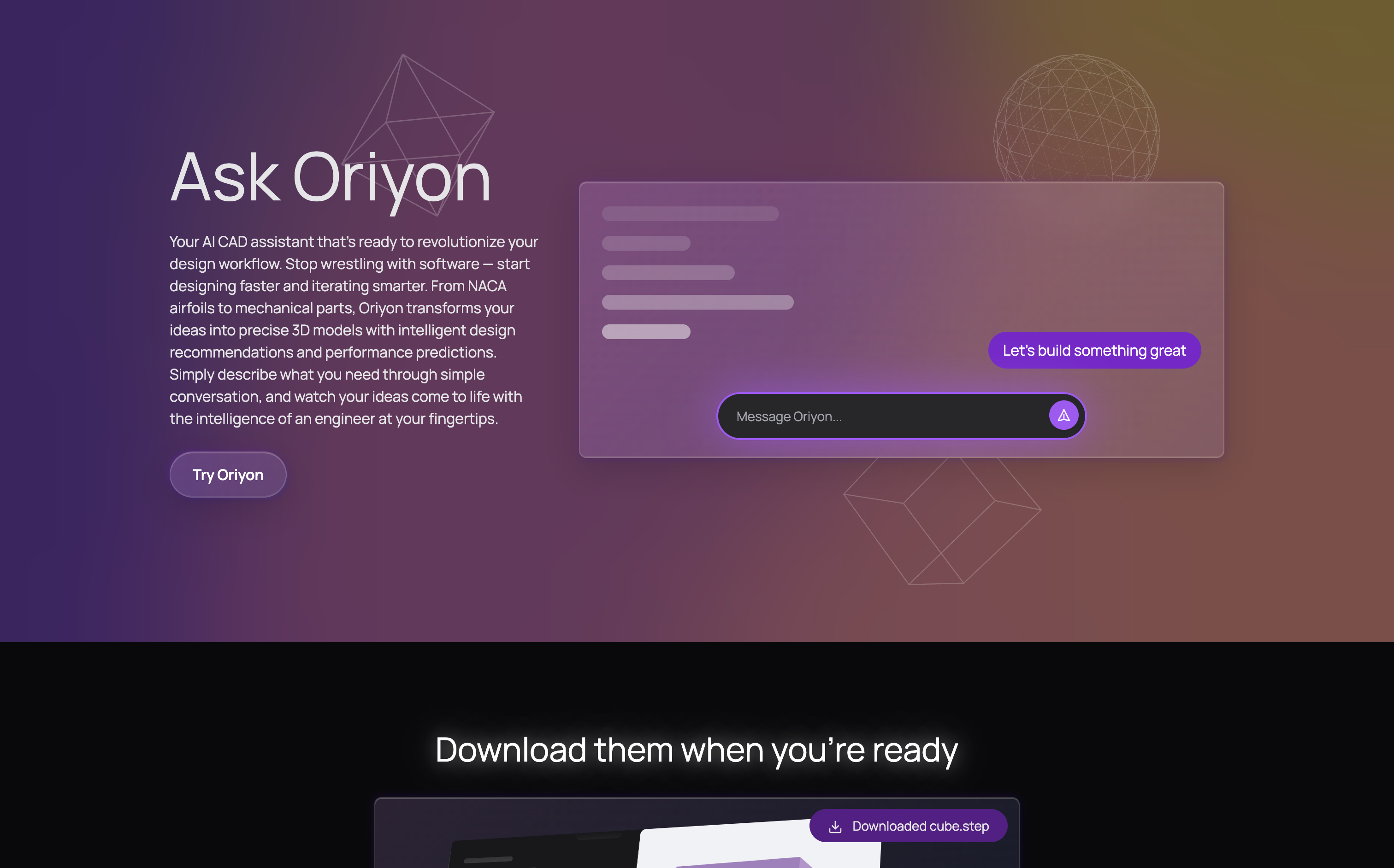 A sleek frontend for an airfoil generation tool.
